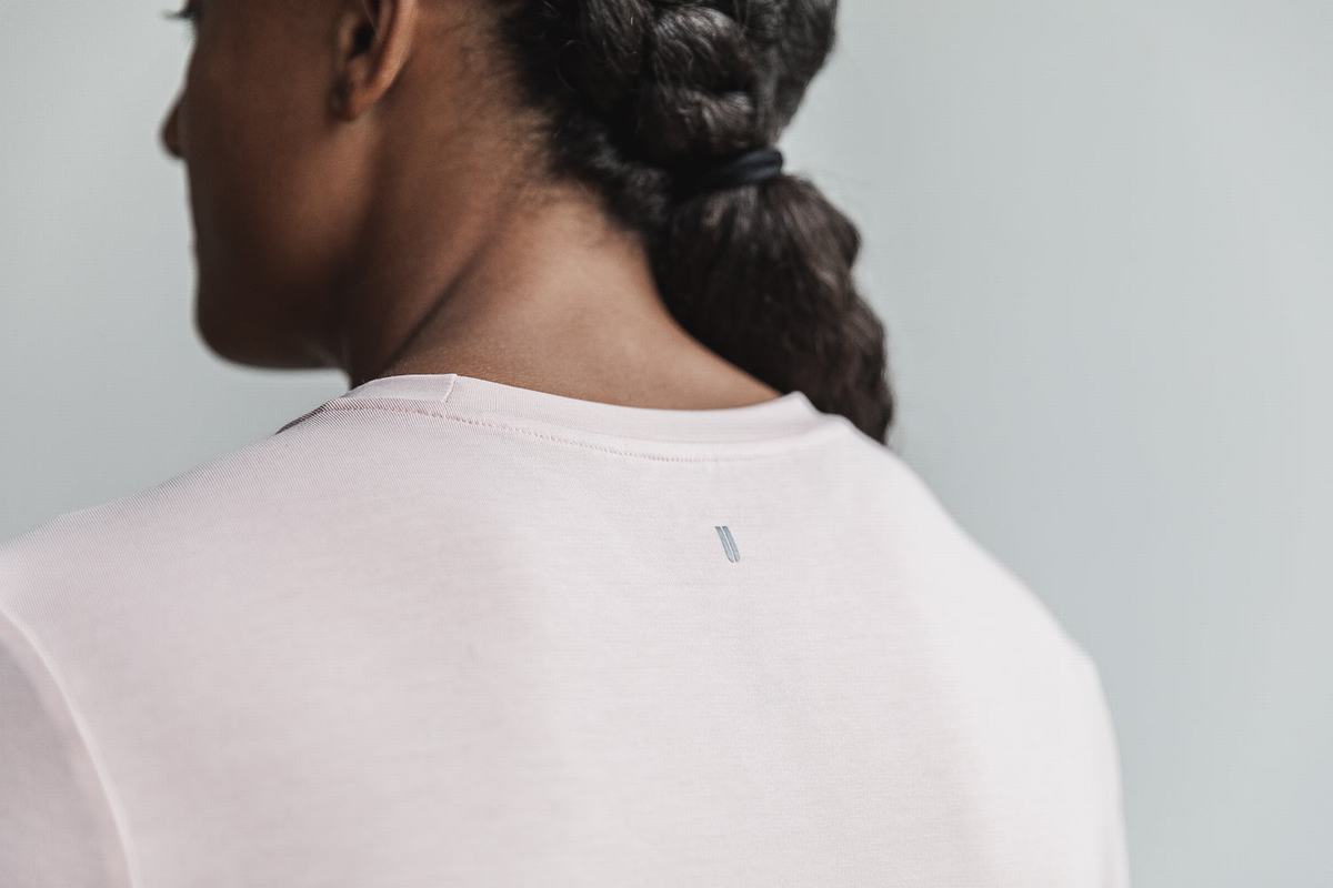 T-Shirt Manche Longue Nobull Femme Rose | CE3875249