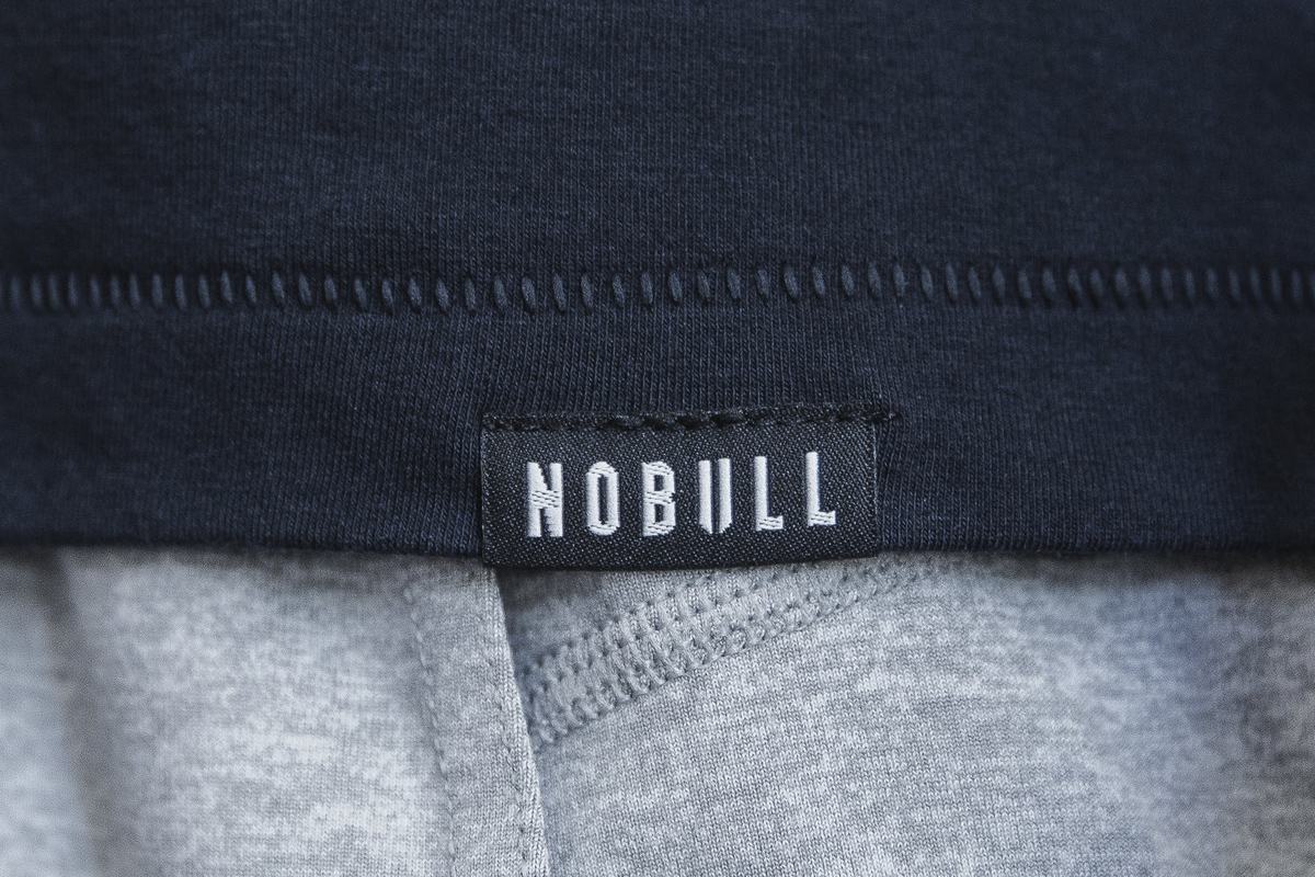 T-Shirt Manche Longue Nobull Heavyweight Pocket Boxy Femme Bleu Marine | DF3940172