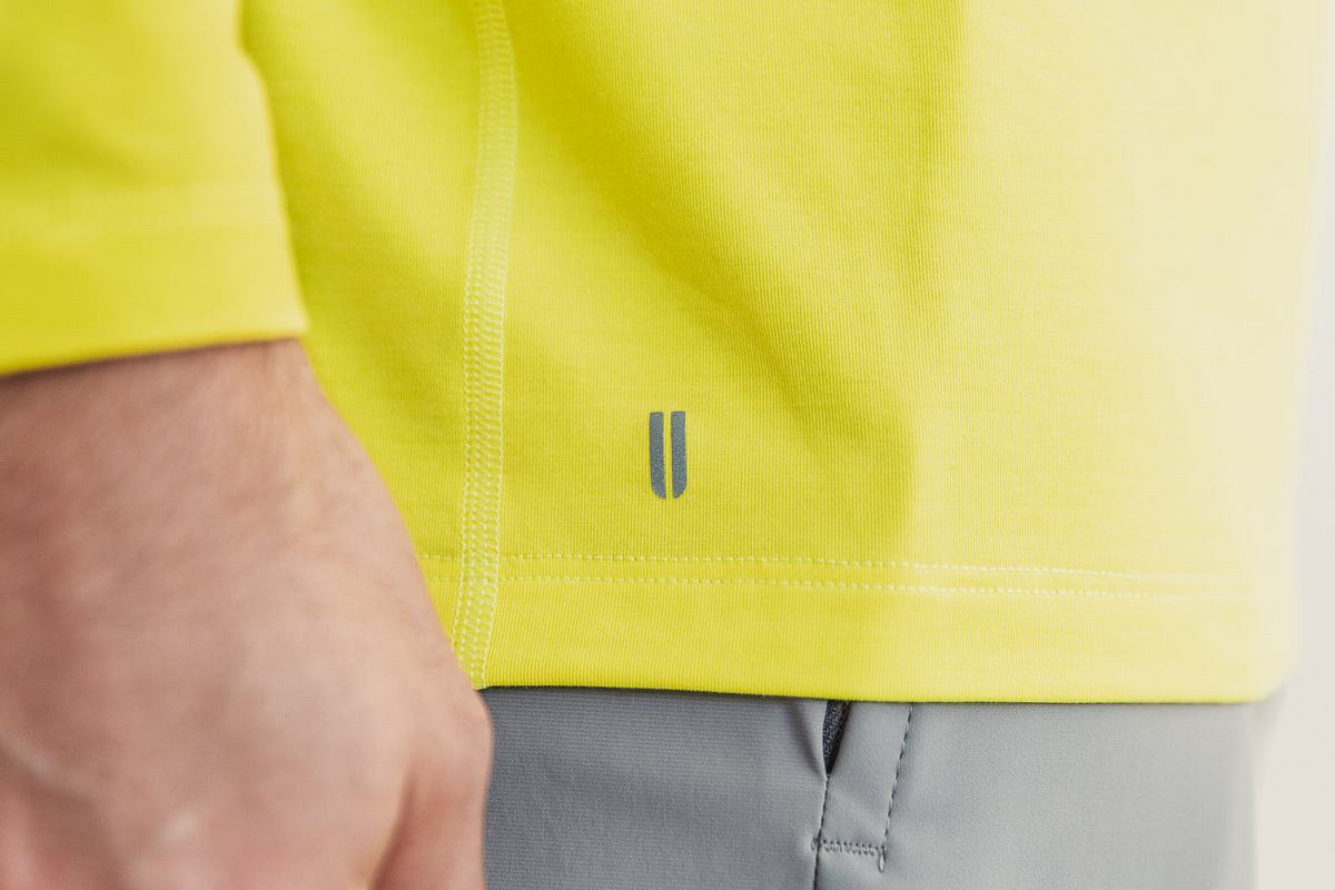 T-Shirt Manche Longue Nobull Homme Jaune | JQ6154830