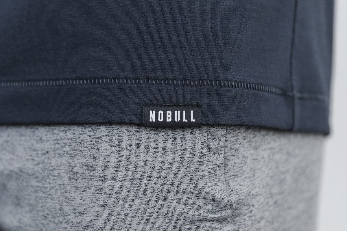 T-Shirt Manche Longue Nobull Lightweight Homme Bleu Marine | NF8329460
