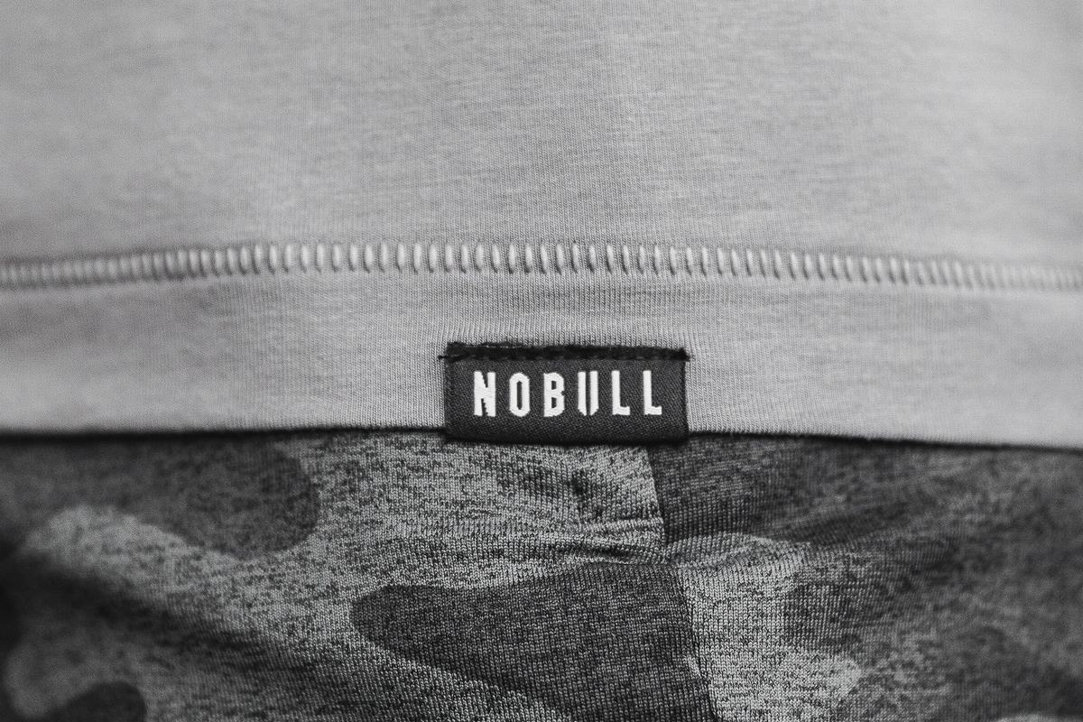 T-Shirt Manche Longue Nobull Lightweight Henley Homme Grise Foncé | ZB5102379