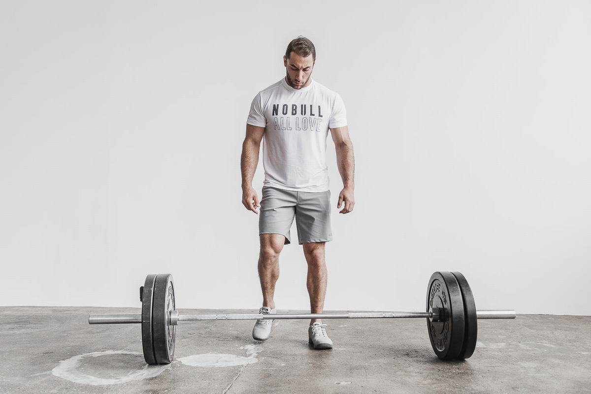 T-Shirt Nobull All Love Homme Blanche | CV3094718