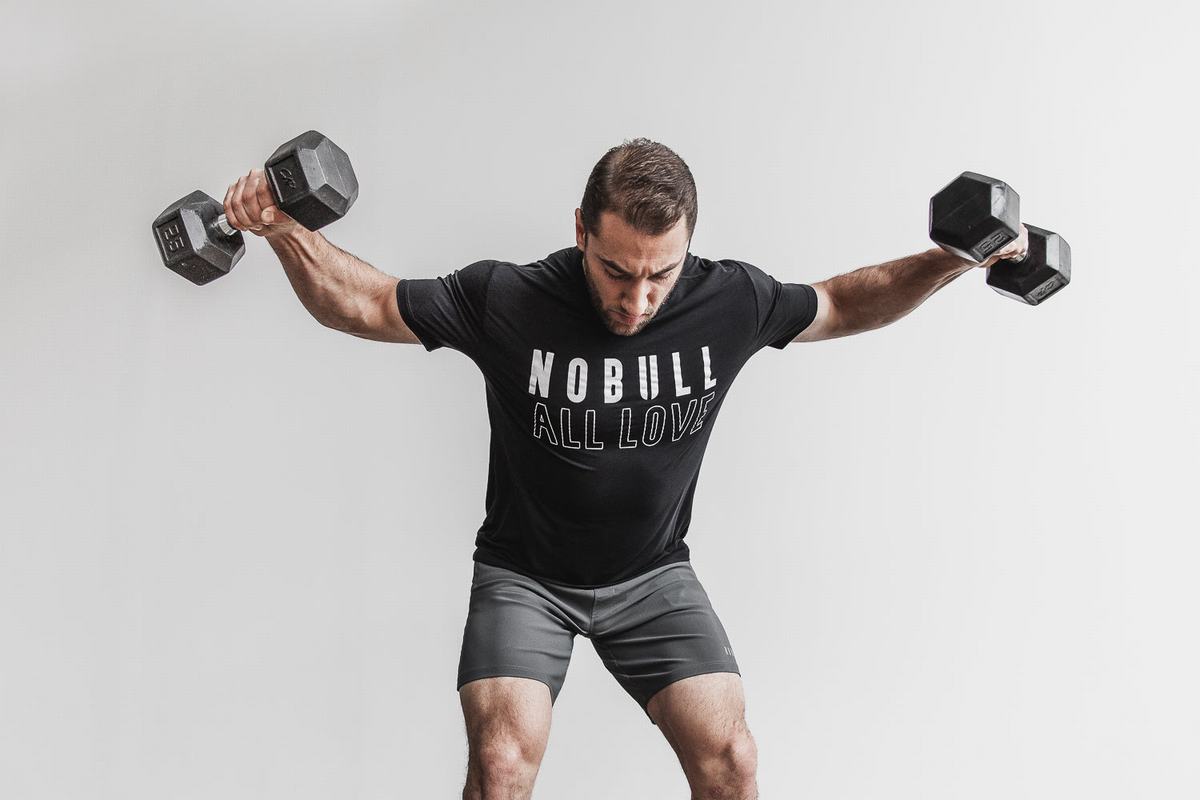 T-Shirt Nobull All Love Homme Noir | GW3128906