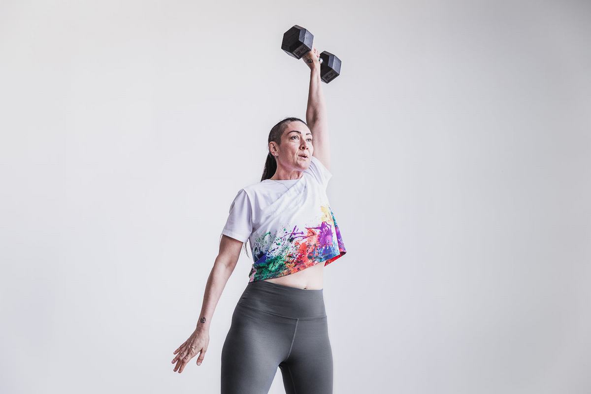 T-Shirt Nobull Boxy Pride Art Work Femme Multicolore | YI5769138