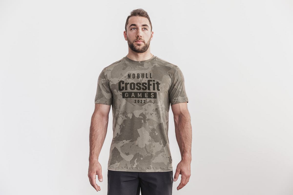 T-Shirt Nobull Crossfit Games® 2022 Homme Camouflage | LM0416253