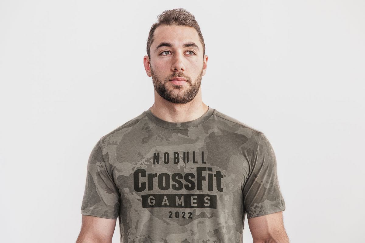 T-Shirt Nobull Crossfit Games® 2022 Homme Camouflage | LM0416253