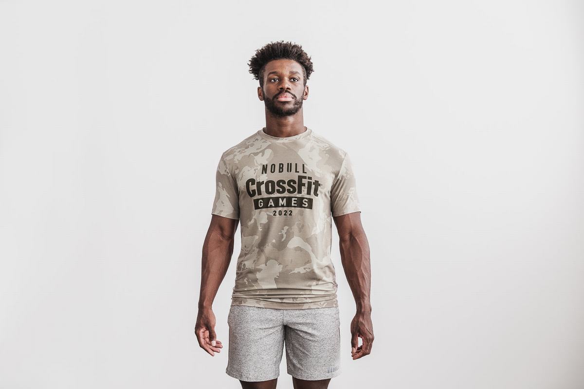 T-Shirt Nobull Crossfit Games® 2022 Homme Camouflage | WE0894231