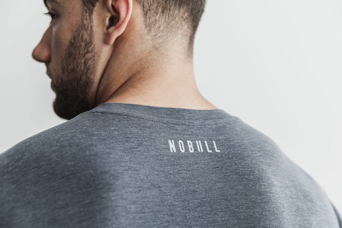 T-Shirt Nobull Crossfit® Homme Grise Foncé | ZH6129485