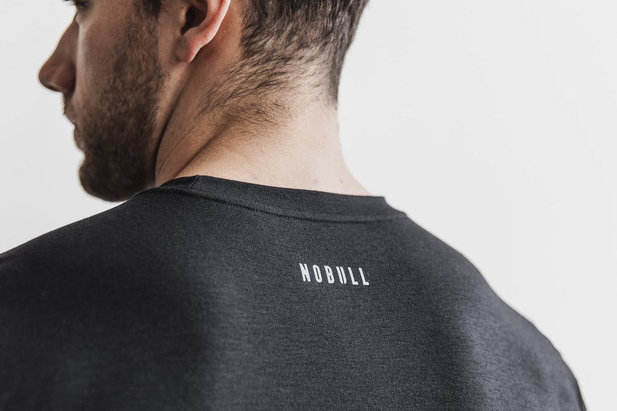 T-Shirt Nobull Crossfit® Homme Noir | ND4632751