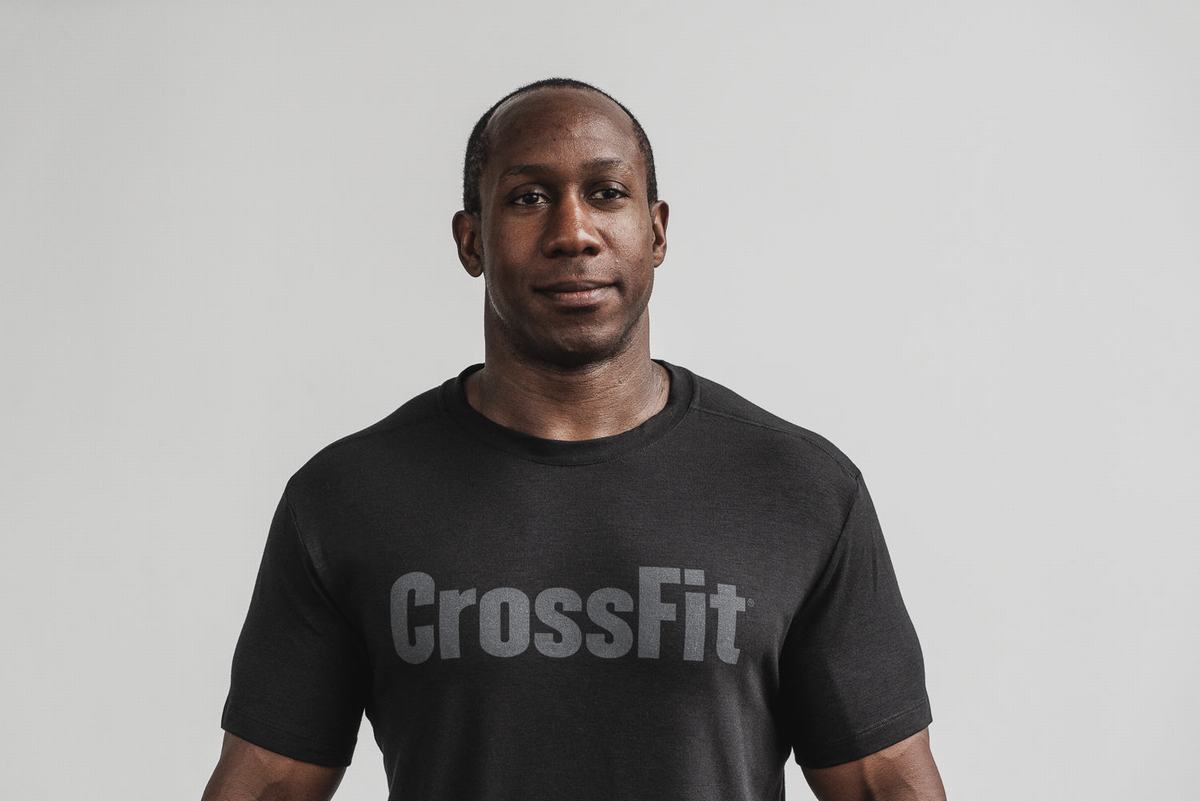 T-Shirt Nobull Crossfit® Homme Noir | ND4632751