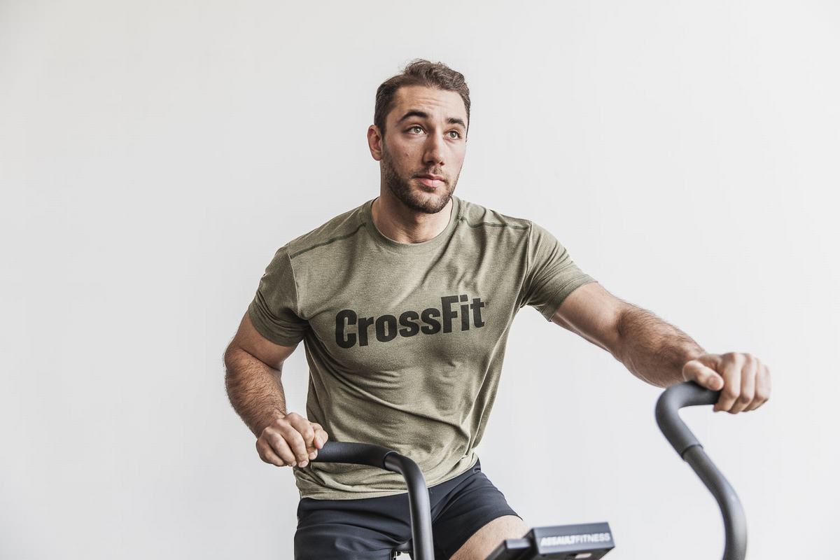 T-Shirt Nobull Crossfit® Homme Vert | MF7981502