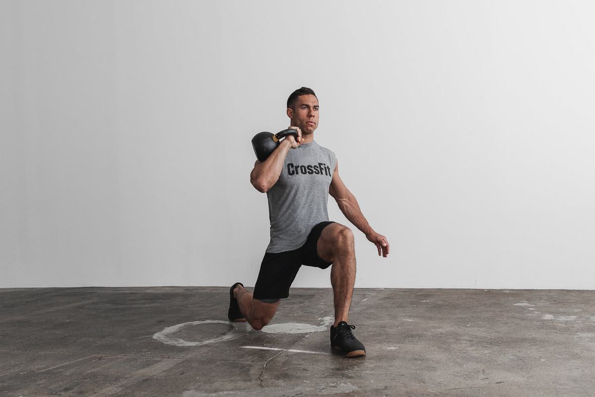 T-Shirt Nobull Crossfit® Sans Manches Homme Grise | PL6187354