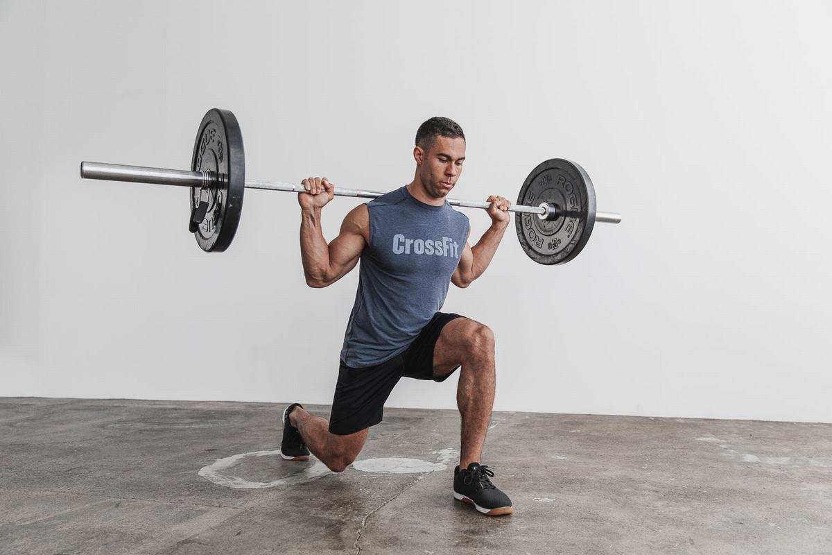 T-Shirt Nobull Crossfit® Sans Manches Homme Bleu Marine | VX1953706