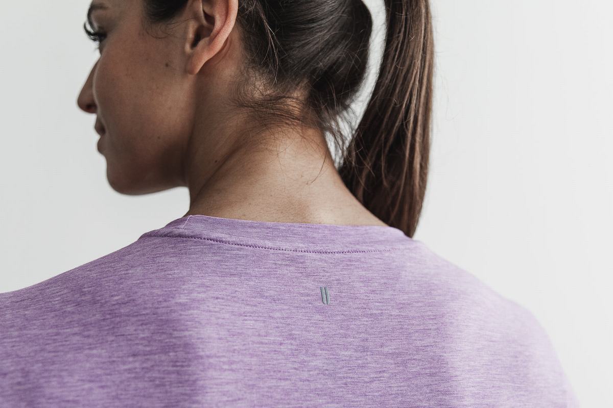 T-Shirt Nobull Femme Violette | WX8567491