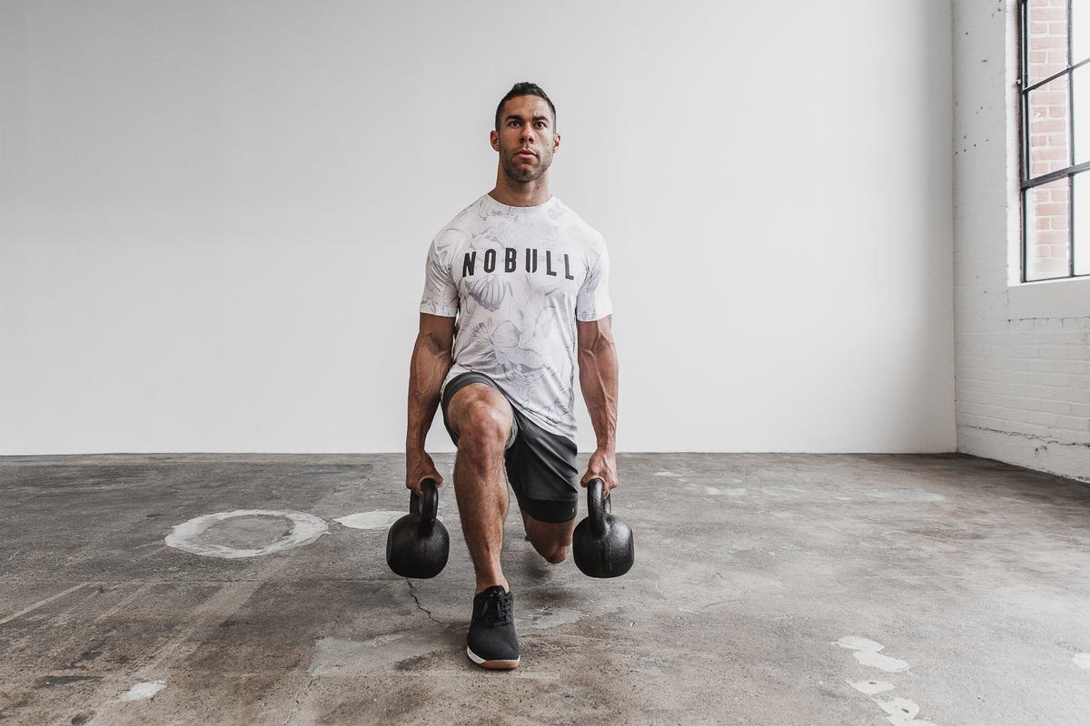 T-Shirt Nobull Homme Grise | XR4172803
