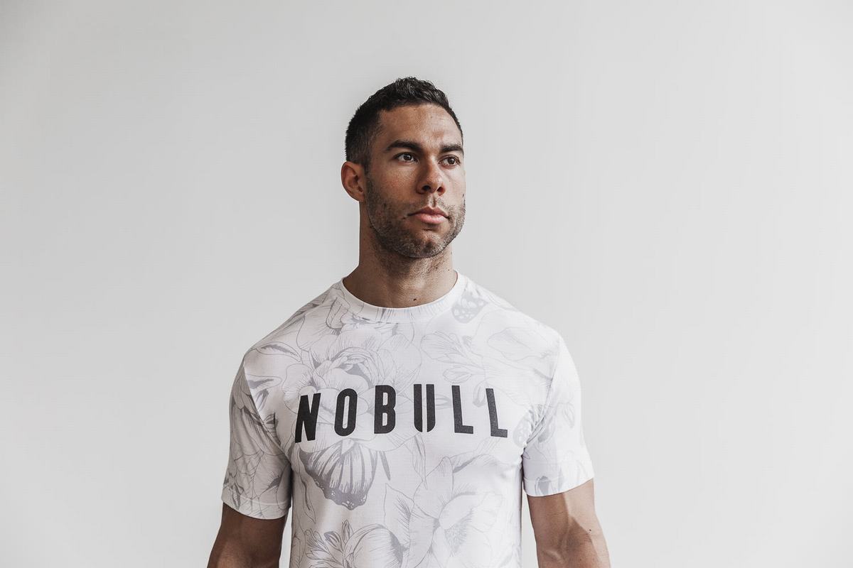 T-Shirt Nobull Homme Grise | XR4172803