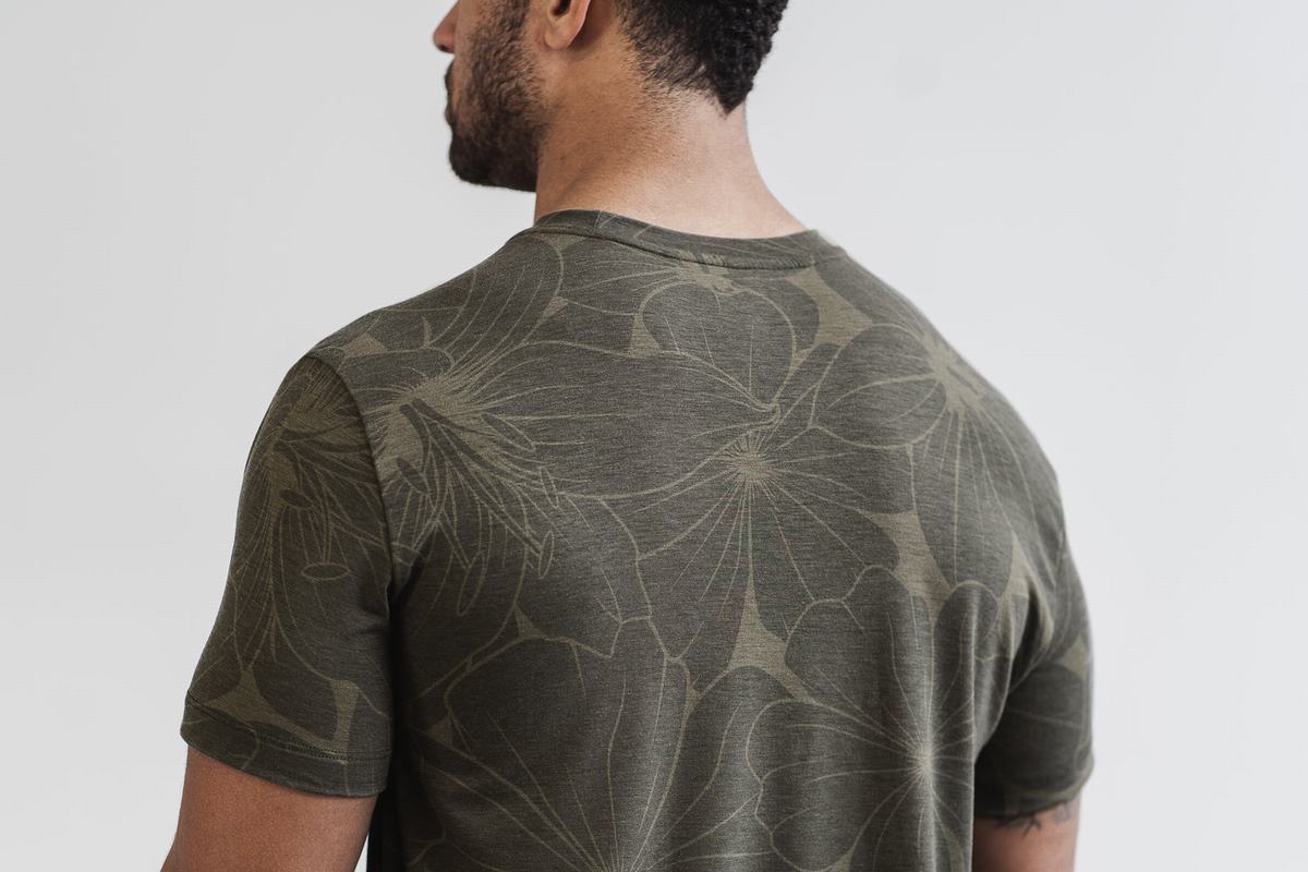 T-Shirt Nobull Homme Vert | MA5897312
