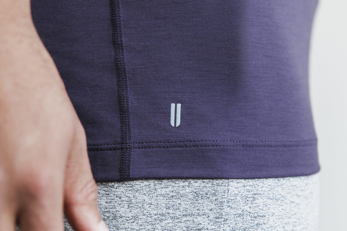 T-Shirt Nobull Homme Violette Foncé | UM4052761