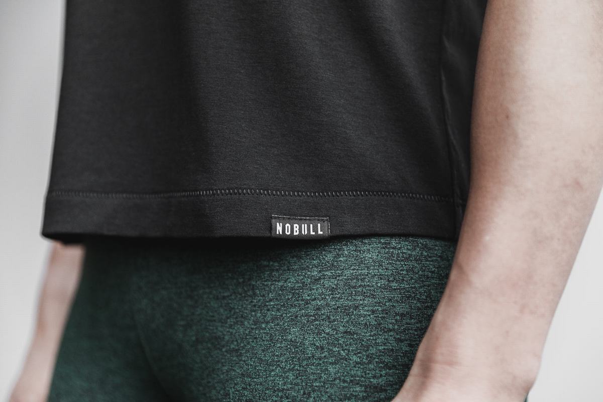 T-Shirt Nobull Lightweight Boxy Femme Noir | EV4172693