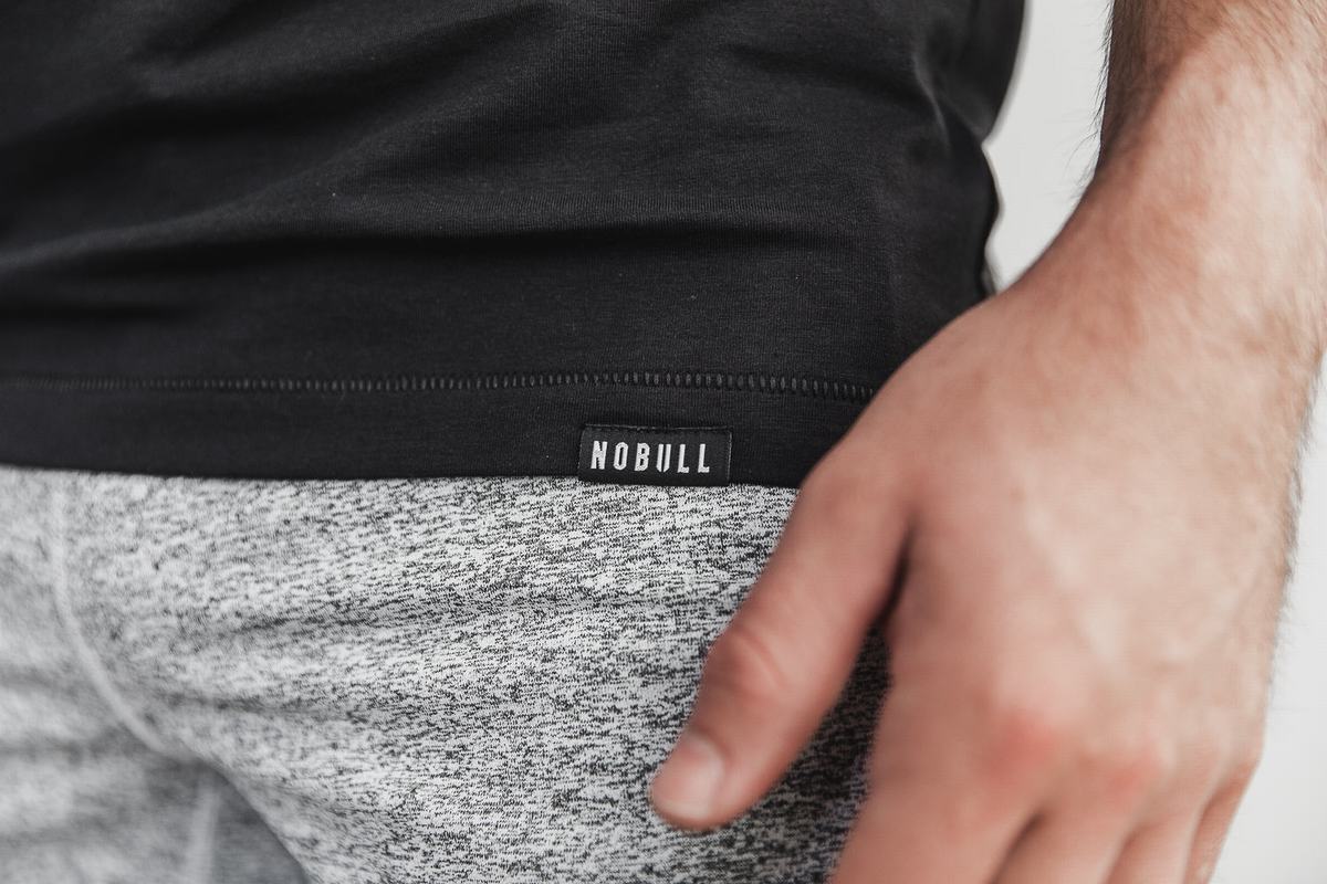 T-Shirt Nobull Lightweight Homme Noir | QO7618924
