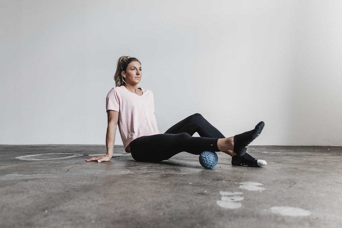 T-Shirt Nobull Lightweight V-Neck Femme Rose | MZ4715823