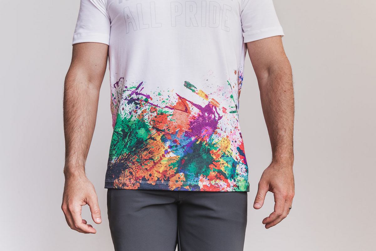 T-Shirt Nobull Pride Art Work Homme Multicolore | JI9736421