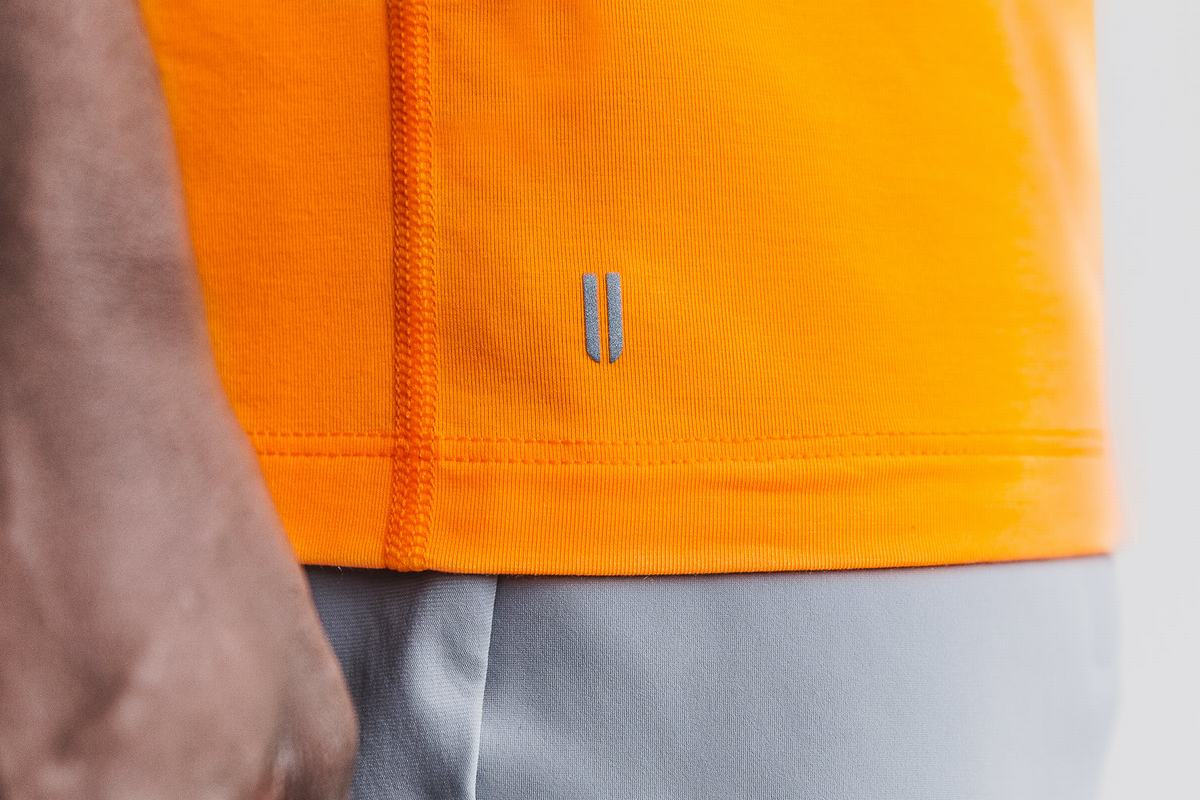 T-Shirt Nobull Sans Manches Homme Orange | JA6249387