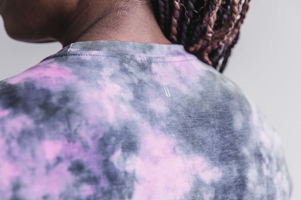 T-Shirt Nobull Tie-Dye Femme Rose | BJ7320549