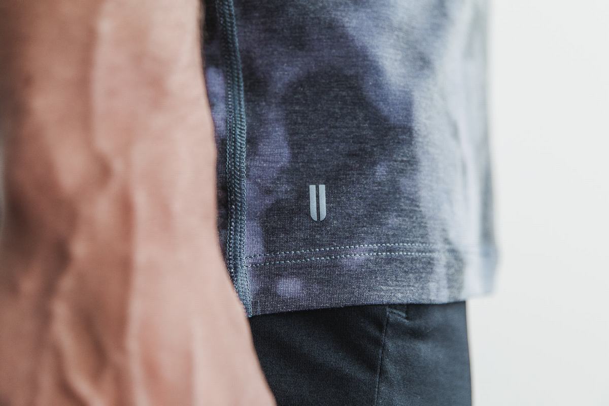 T-Shirt Nobull Tie-Dye Homme Bleu Bleu | JY1970432