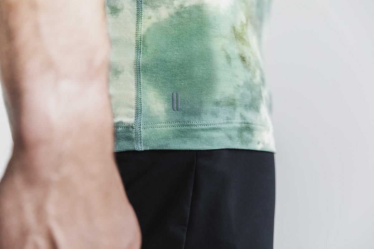 T-Shirt Nobull Tie-Dye Homme Vert | BX3182679