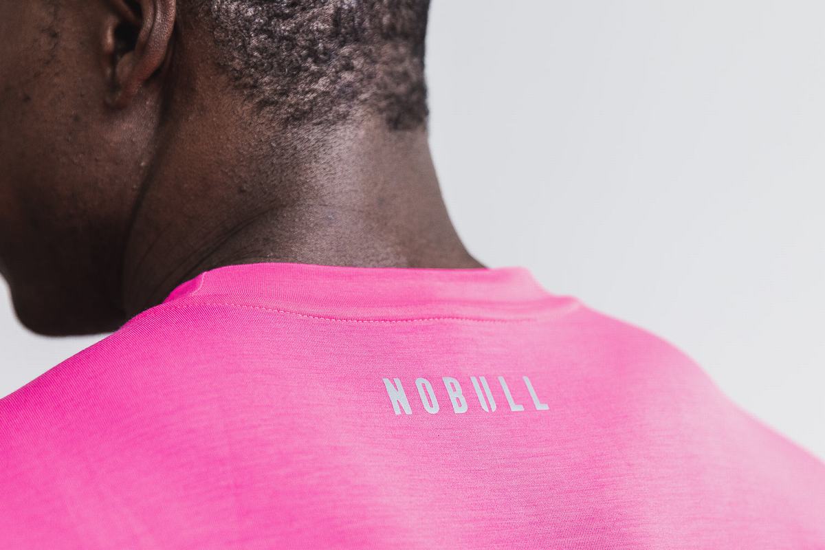 T-Shirt Nobull Wodapalooza Homme Rose | KS0493152