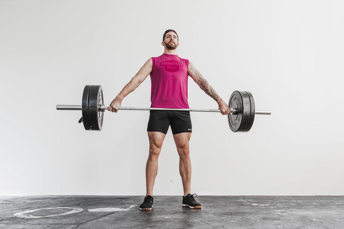 T-Shirt Nobull Wodapalooza Sans Manches Homme Rose | JS8174032