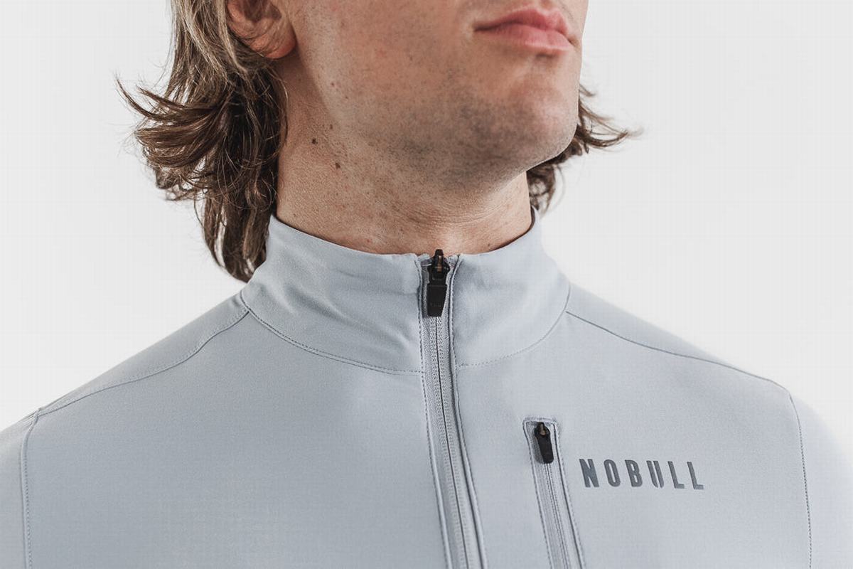 Veste Nobull 4-way Stretch Woven Homme Grise | UR2094583