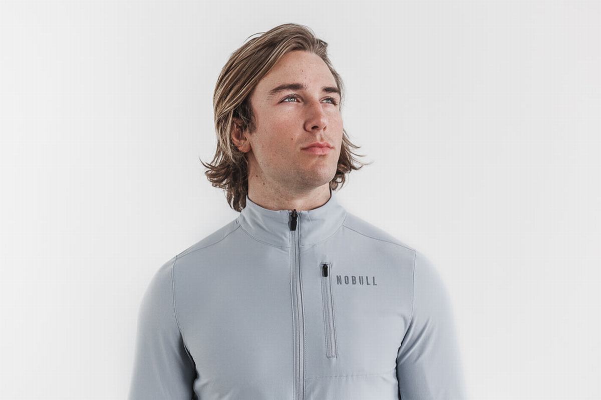 Veste Nobull 4-way Stretch Woven Homme Grise | UR2094583