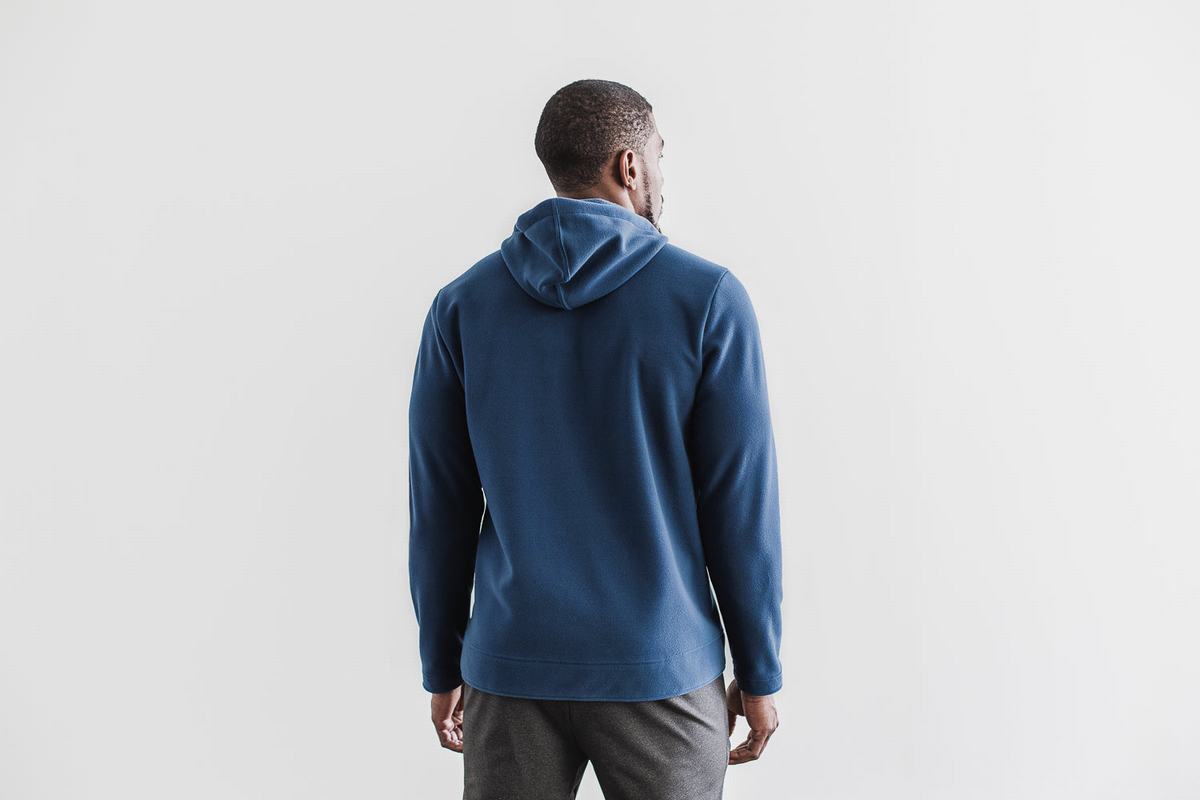 Veste Nobull Arctic Zip-up Homme Grise Bleu | FS1698274