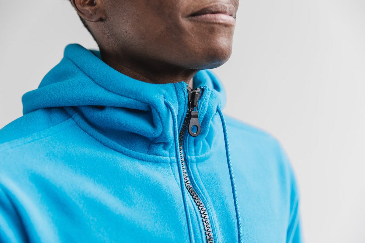 Veste Nobull Arctic Zip-up Neon Femme Bleu | QU7963582