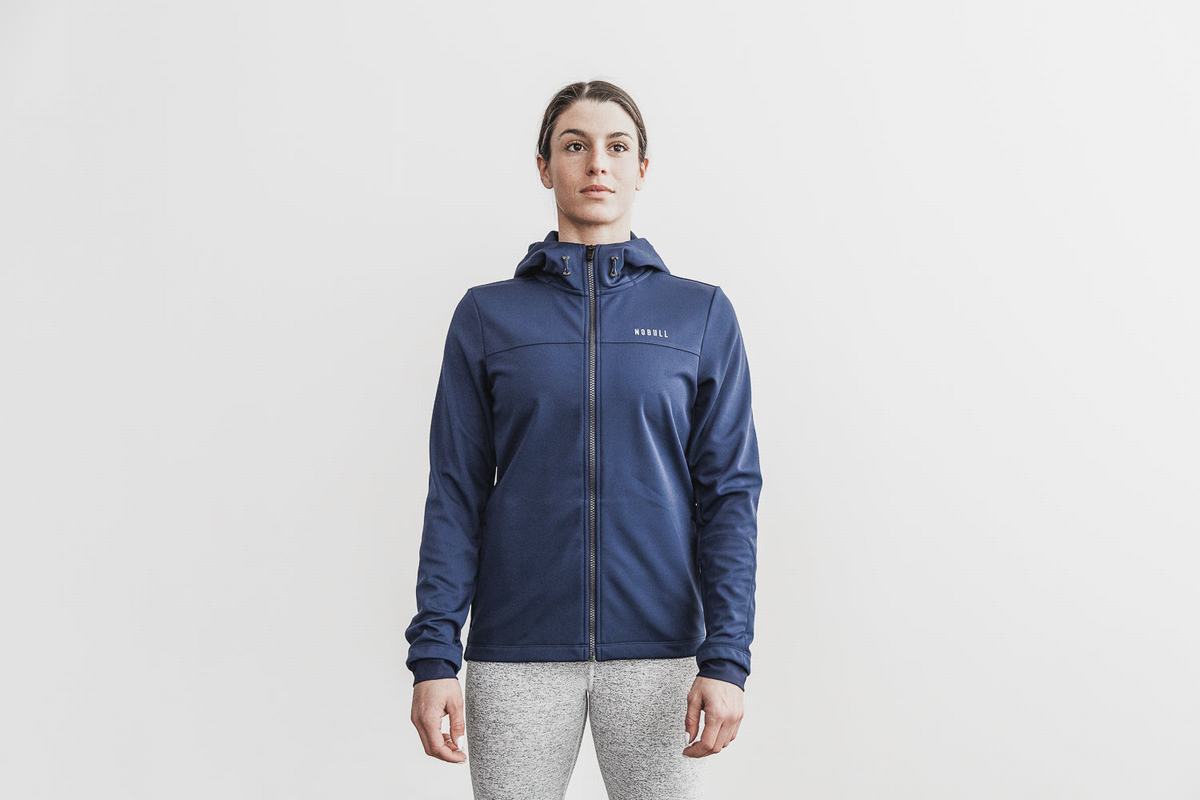 Veste Nobull Softshell Femme Bleu Marine | NE6105798