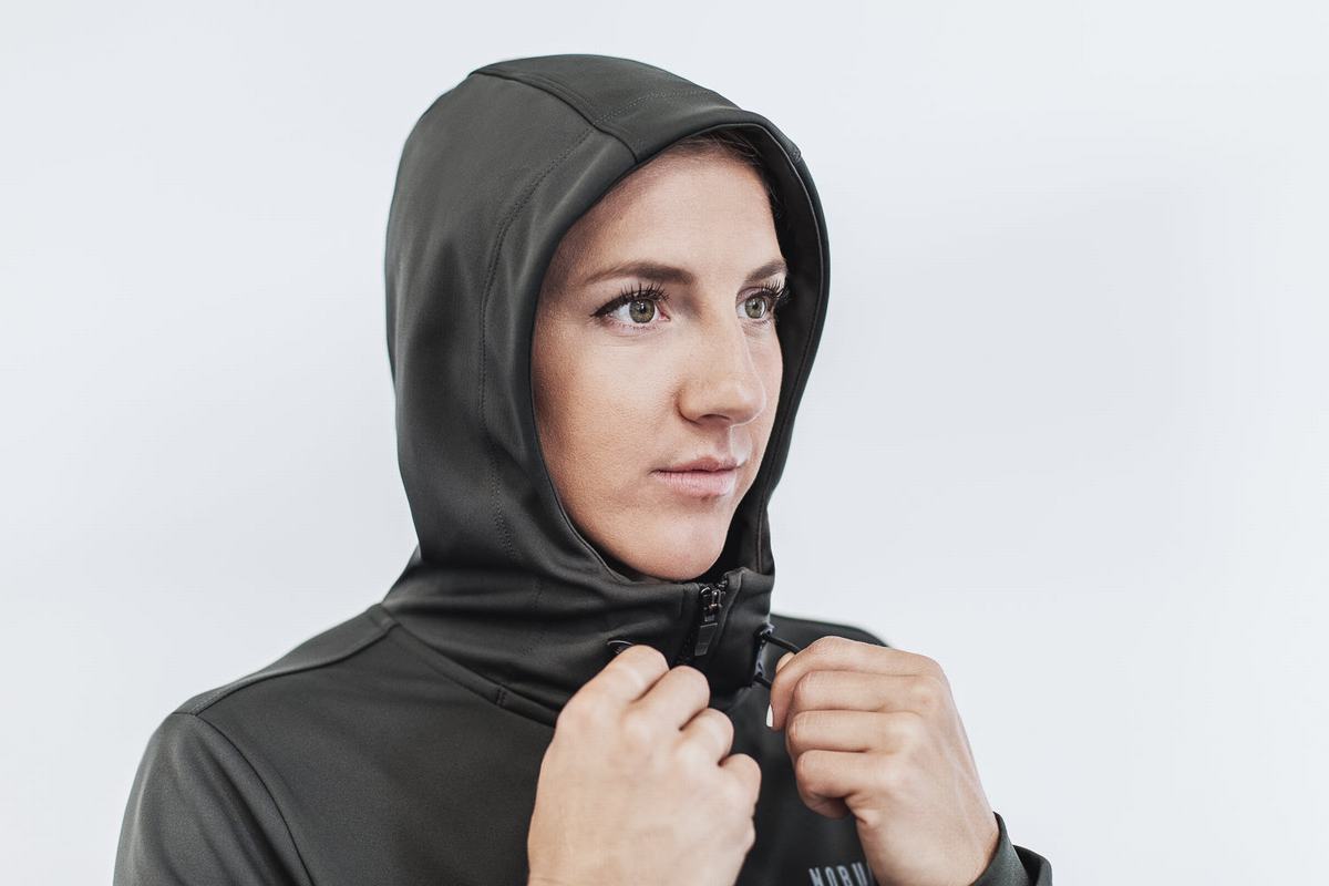Veste Nobull Softshell Femme Grise Foncé | WN8903671