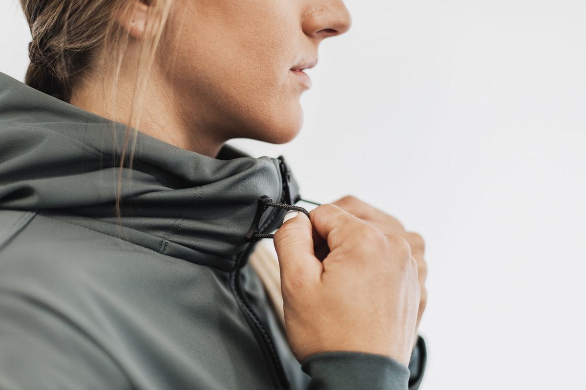 Veste Nobull Softshell Femme Vert Olive | PV2857460