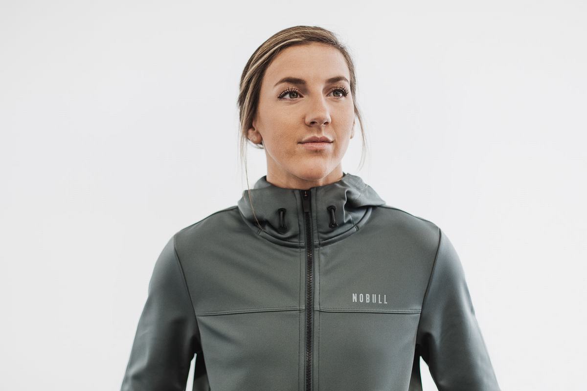 Veste Nobull Softshell Femme Vert Olive | PV2857460