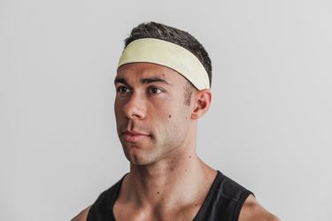 Bandeau Nobull Headband 2" Tie-Dye Homme Jaune | GM6172045