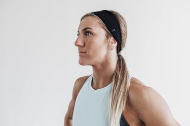 Bandeau Nobull Headband Femme Noir | ZG1605947