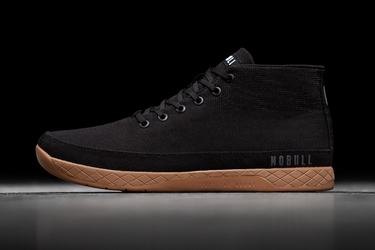Basket Nobull Canvas Mid Trainer Homme Noir Cafe | XR6091528