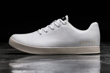 Basket Nobull Canvas Trainer Femme Blanche | UC9702683