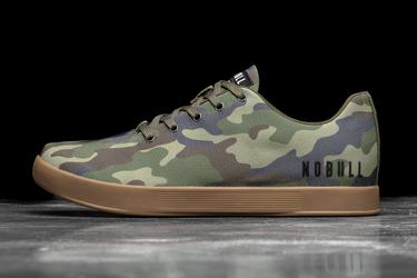 Basket Nobull Canvas Trainer Femme Camouflage | HZ6103425