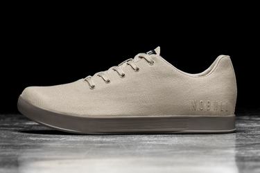 Basket Nobull Canvas Trainer Homme Beige | EN6793410