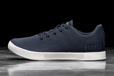 Basket Nobull Canvas Trainer Homme Bleu Marine Blanche | SE4016932