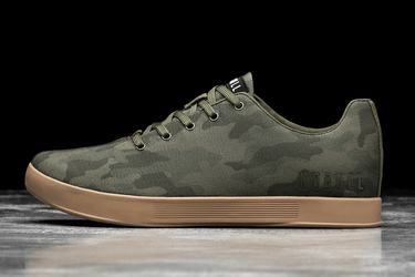 Basket Nobull Canvas Trainer Homme Camouflage Foncé | GH9358167