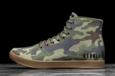 Basket Nobull High-Top Canvas Trainer Femme Camouflage | NJ3471890