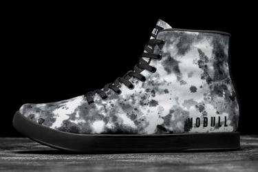 Basket Nobull High-Top Tie-Dye Canvas Trainer Femme Grise | CB5293186